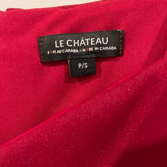Le Chateau made in Canada red dress - Picture 4 of 6